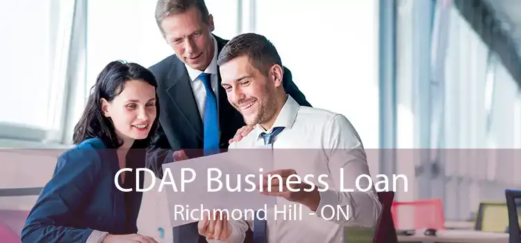 CDAP Business Loan Richmond Hill - ON