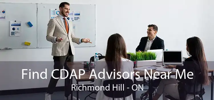 Find CDAP Advisors Near Me Richmond Hill - ON